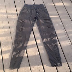 Kyodan Black Dance Studio Ruched Pants 